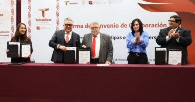 Firma Gobierno de Tamaulipas convenio con IEXE Universidad