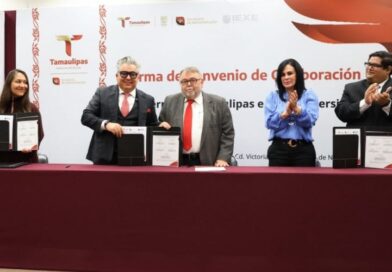 Firma Gobierno de Tamaulipas convenio con IEXE Universidad