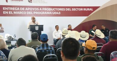 Impulsa Gobierno de Tamaulipas al campo con entrega de implementos agrícolas