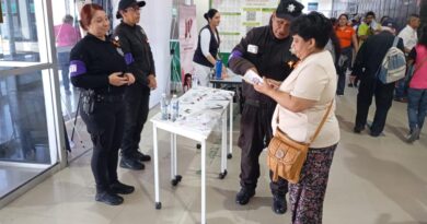 Participa Guardia Estatal de Género en campaña permanente para erradicar violencia contra niñas, adolescentes y mujeres