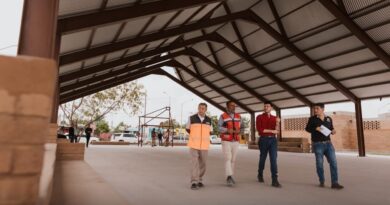 Supervisa alcalde Beto Granados avances del nuevo Polideportivo y Centro Infantil en Rinconada Las Brisas
