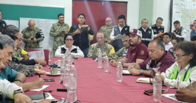Llega coordinadora nacional de PC al sur de Tamaulipas ante emergencia por lluvias
