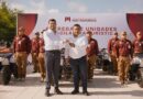 Refuerza Beto Granados la seguridad en Matamoros con entrega de equipo y uniformes a la Policía Turística