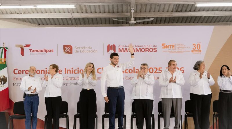 Alcalde Beto Granados preside inicio del ciclo escolar 2024-2025