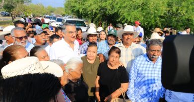 Reconocen ejidatarios de Llera respaldo de Américo ante problemática con empresa eólica