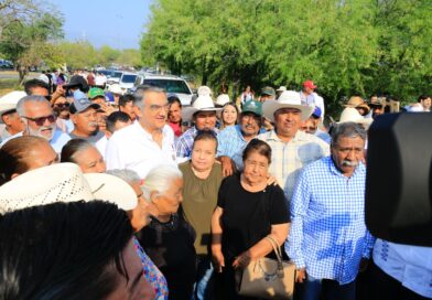 Reconocen ejidatarios de Llera respaldo de Américo ante problemática con empresa eólica