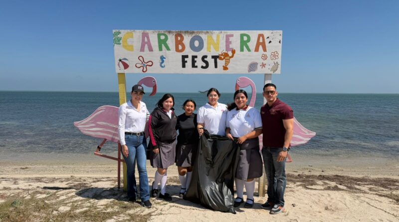 Contribuyen jóvenes al cuidado del medio ambiente con limpieza de playas en Tamaulipas: INJUVE