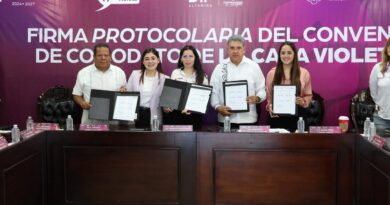 Formalizan convenio en comodato de Casa Violeta para fortalecer la atención a mujeres en Altamira