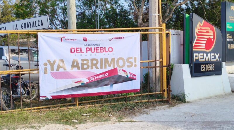 Arranca operaciones la primera Gasolinera del Pueblo