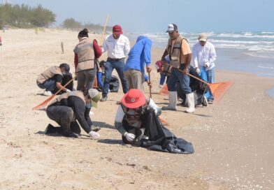 Suma Tamaulipas esfuerzos con Federación y municipios para sanear litoral