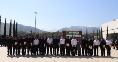 Egresa 18° escalón del Curso de Medicina Táctica Policial de la SSPT