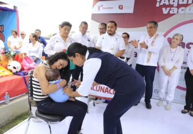 Arranca Américo Semana Nacional de Vacunación en Tamaulipas; aplicarán más de 48 mil dosis