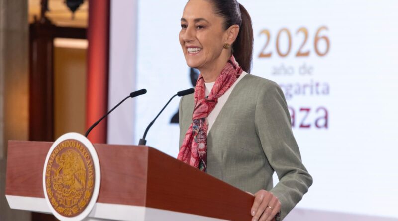 “REALMENTE ES MUY BUENO EL TRABAJO QUE SE HA ESTADO HACIENDO EN TAMAULIPAS”: AFIRMA LA PRESIDENTA CLAUDIA SHEINBAUM