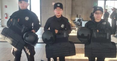 Entrega SSPT equipo táctico a la Guardia Estatal en Nuevo Laredo