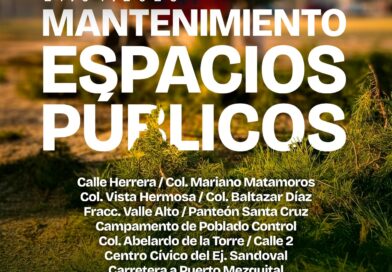 MANTENIMIENTO ESPACIOS PUBLICO