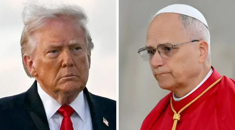 Trump lanza un fuerte ataque contra el papa León XIV por sus críticas a la guerra en Irán,