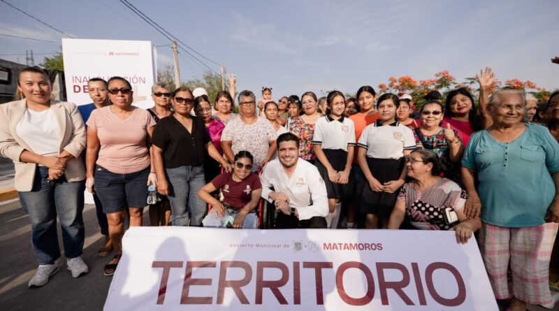 Inaugura Beto Granados pavimentación de más de 2.5 millones de pesos en la colonia Cabras Pintas