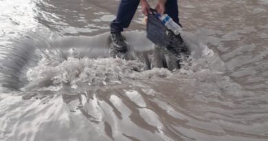 Rápida atención después de las precipitaciones en zonas bajas
