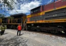 Se descarrilan locomotoras en zona de Nuevo Laredo deja un lesionado