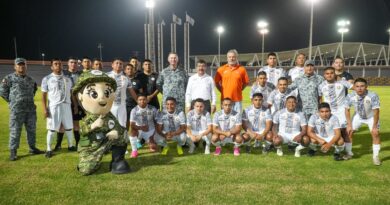 Celebran partido amistoso Correcaminos UAT Premier y Guardia Nacional