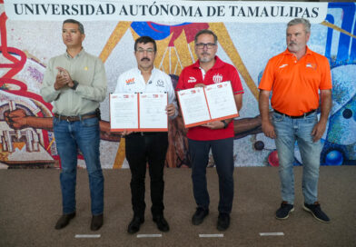 Firma la UAT alianza deportiva entre Correcaminos y el Club Necaxa de la Liga MX