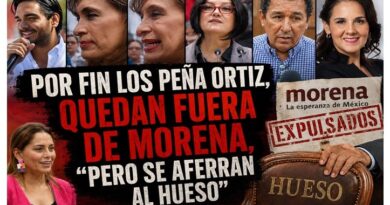 POR FIN LOS PEÑA ORTIZ, “QUEDAN FUERA DE MORENA, “PERO SE AFERRAN AL HUESO”