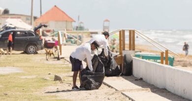 Participa DIF Matamoros en la protección, conservación y restauración del entorno marino-costero en Playa Bagdad