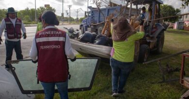 Refuerza Gobierno de Beto Granados acciones de descacharrización en la colonia Rodolfo Sánchez Taboada