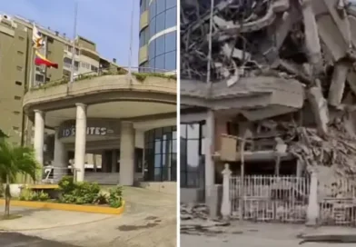 Imágenes del antes y el después muestran la devastación causada por el doble terremoto en Venezuela