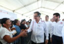 Inaugura Américo obra vial y entrega escrituras a familias matamorenses