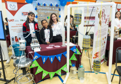Con asesoría de la UAT alumnas de primaria crean filtro ecológico de agua
