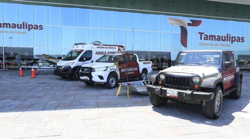 Fortalece Protección Civil Tamaulipas capacidad de respuesta con la incorporación de equipo para rescates acuáticos y terrestres
