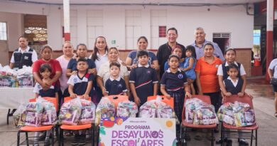 Entrega DIF Tamaulipas dotaciones para que estudiantes continúen con sus desayunos escolares en vacaciones