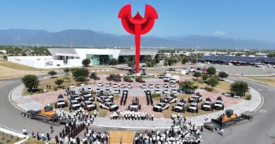 Fortalece Gobierno de Tamaulipas capacidad operativa de la Secretaría de Obras Públicas con nueva maquinaria