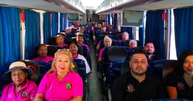 Disfrutan viaje de turismo social 55 jubiladas y jubilados: Sectur