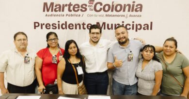 EL ALCALDE BETO GRANADOS ENCABEZA MATAMOROS INFORMA Y MARTES EN TU COLONIA