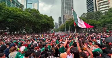 DEJA DOS MUERTOS FESTEJOS DEL TRIUNFO DE MEXICO