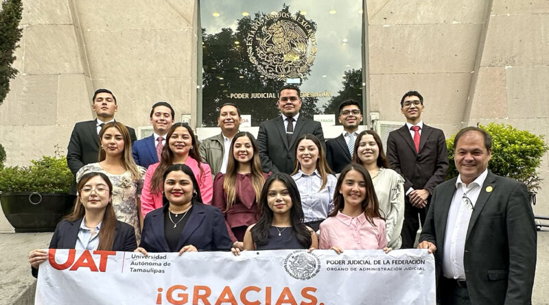Lleva UAT talento de sus jóvenes egresados a la Suprema Corte de Justicia de la Nación