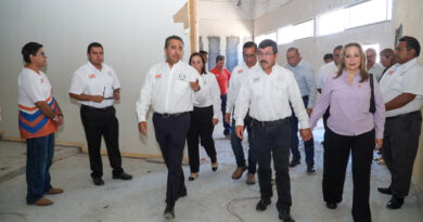 Contará la UAT con más y mejores edificios e infraestructura en Nuevo Laredo. El rector supervisó obras en la frontera