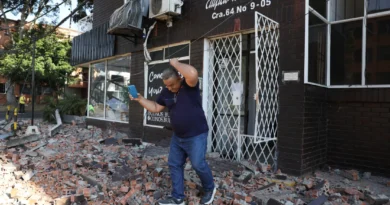 Un temblor de magnitud 7,4 sacude el oeste de Colombia.