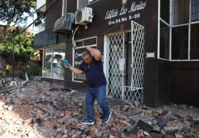 Un temblor de magnitud 7,4 sacude el oeste de Colombia.