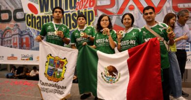 Conquistan estudiantes de CONALEP Tamaulipas el segundo lugar del Campeonato Mundial de Robótica en Japón
