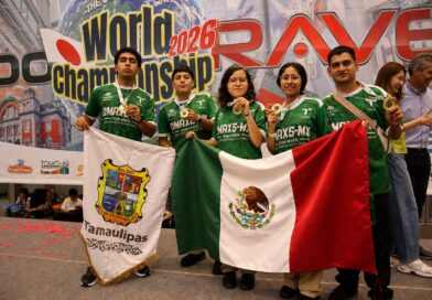 Conquistan estudiantes de CONALEP Tamaulipas el segundo lugar del Campeonato Mundial de Robótica en Japón