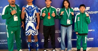 Representan a México cuatro atletas tamaulipecos en el Mundial Juvenil de MMA
