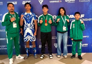 Representan a México cuatro atletas tamaulipecos en el Mundial Juvenil de MMA