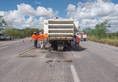 Inyecta Gobierno de Américo casi 800 MDP en conservación de carreteras