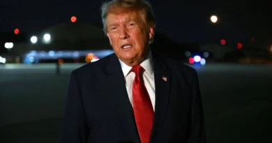 Trump confirma que huyó del Air Force One en un contenedor de catering por amenaza de Irán
