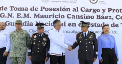 Reconoce Américo labor de la Guardia Nacional en Tamaulipas; atestigua llegada del nuevo coordinador estatal