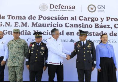 Reconoce Américo labor de la Guardia Nacional en Tamaulipas; atestigua llegada del nuevo coordinador estatal