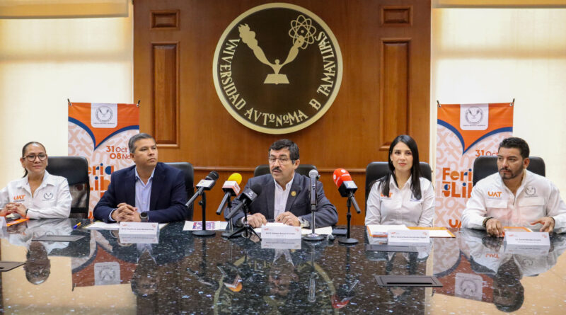 Anuncia el rector Dámaso Anaya el programa oficial de la Feria del Libro UAT 2026